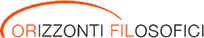 Logo Orizzonti Filosofici